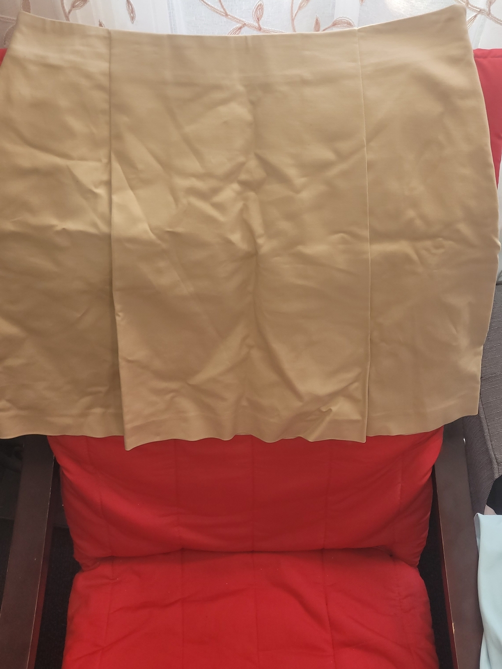 Ralph Lauren Tan Skirt with Lauren Label